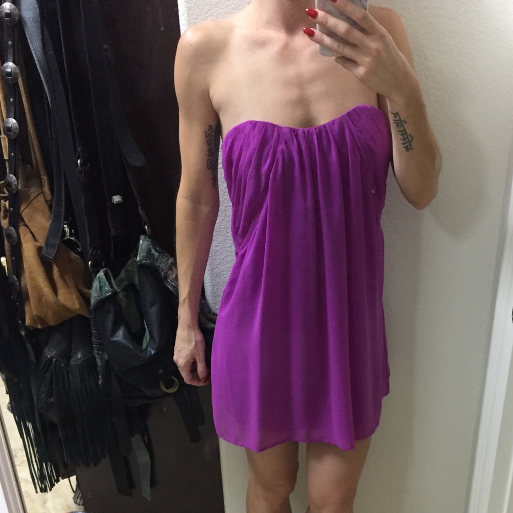 Keepsake the label strapless mini dress